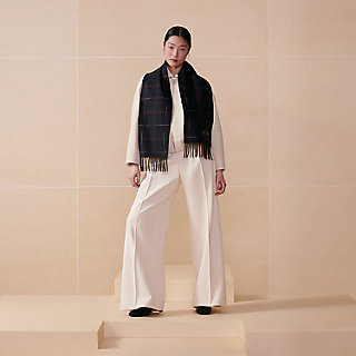 カシミヤマフラー-《クラン・